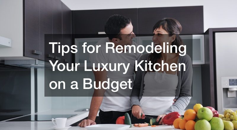 Tips for Remodeling Your Luxury Kitchen on a Budget