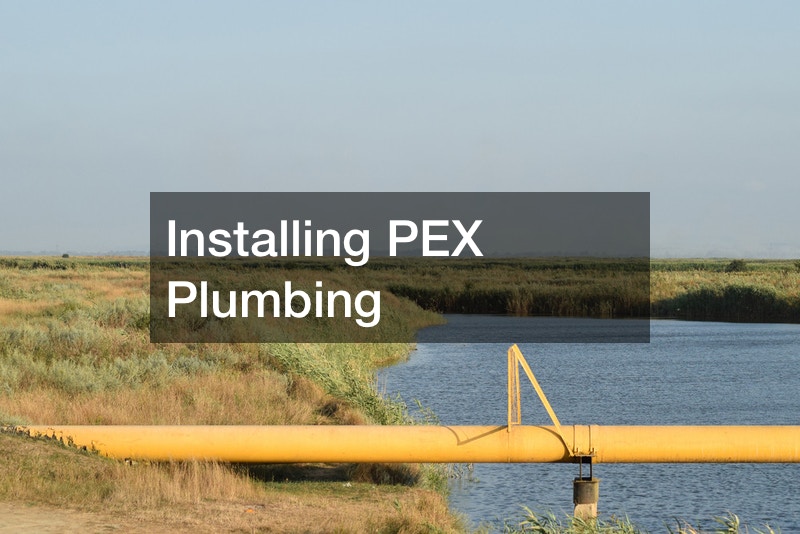 Installing PEX Plumbing