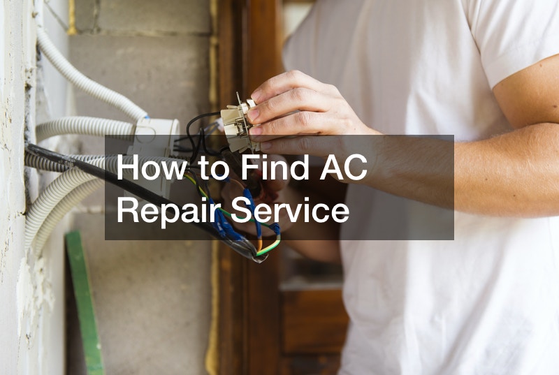 How to Find AC Repair Service