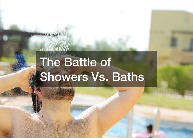 The Battle of Showers Vs. Baths