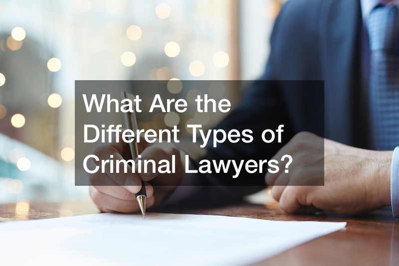 What Are the Different Types of Criminal Lawyers?