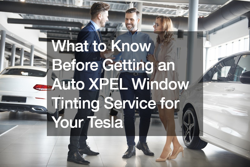 What to Know Before Getting an Auto XPEL Window Tinting Service for Your Tesla