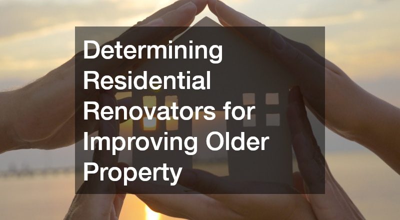 Determining Residential Renovators for Improving Older Property